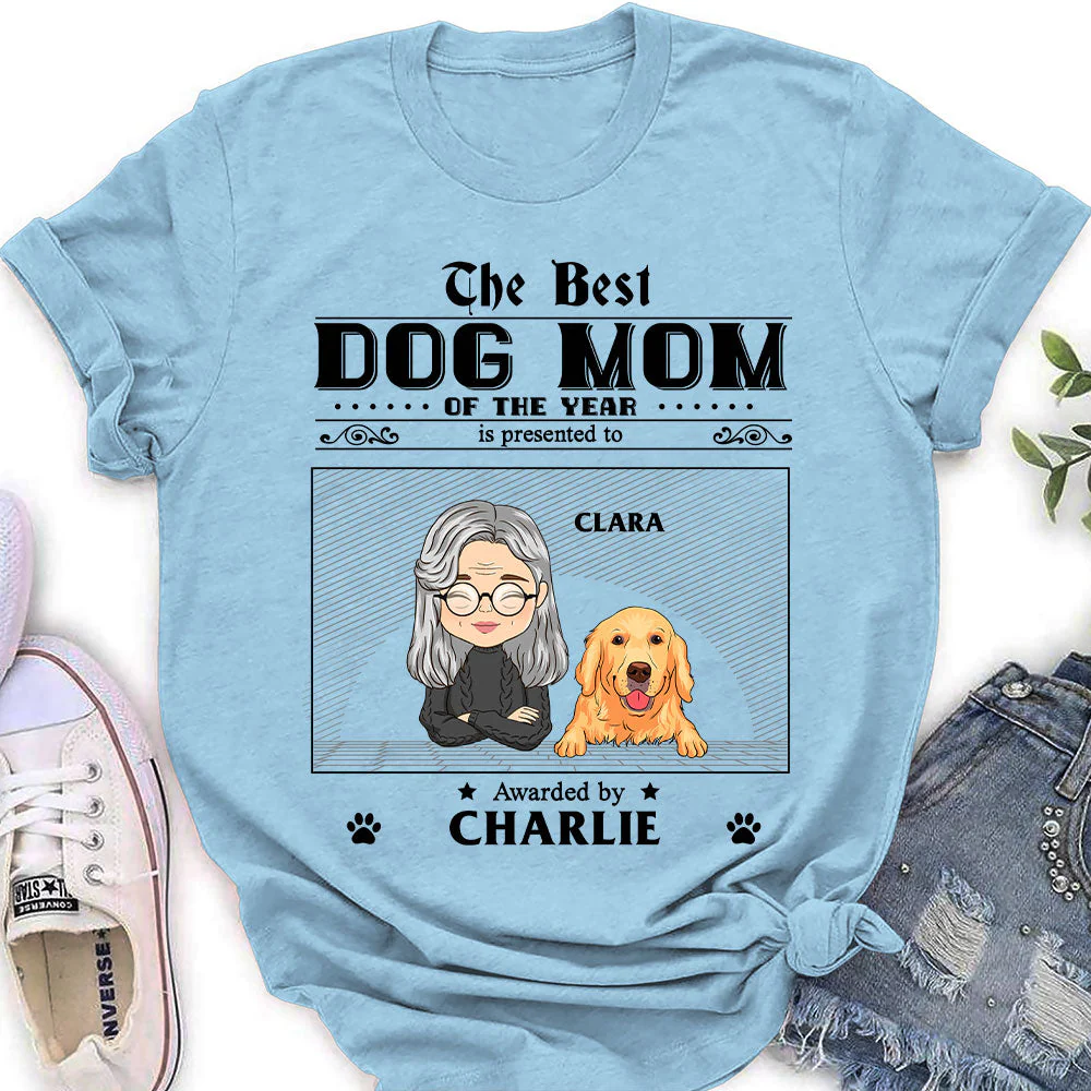 Best Of The Year - Personalized Custom Women's T-shirt - Image 3