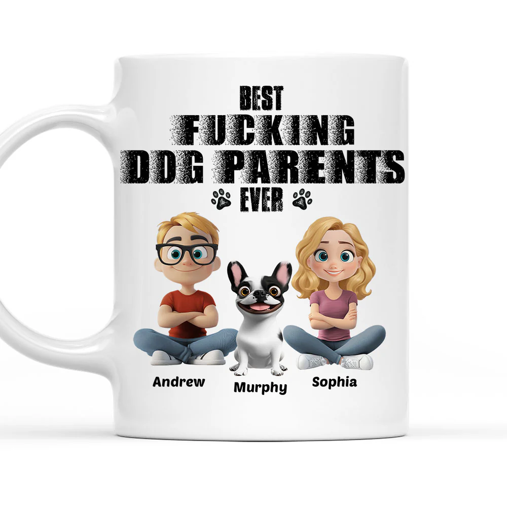 Best Parents Ever - Personalized Custom Coffee Mug