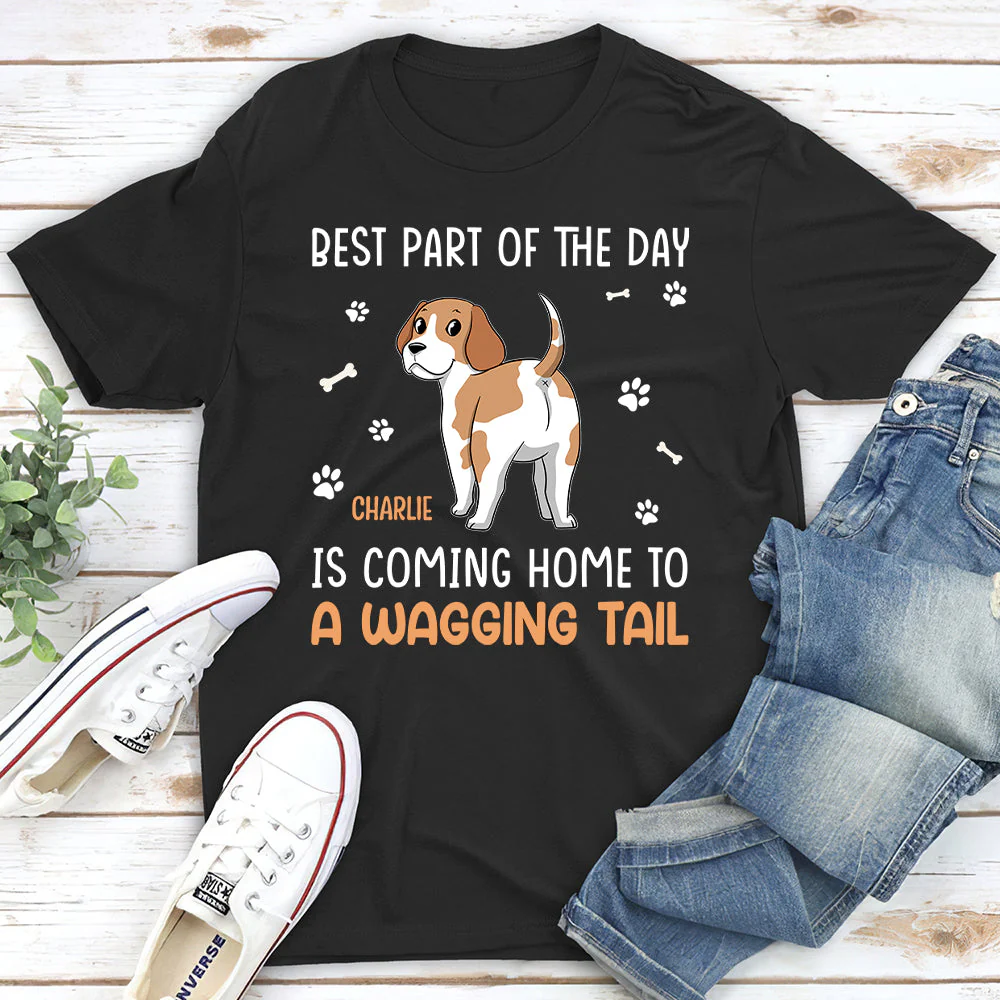 Best Part Of The Day - Personalized Custom Unisex T-shirt