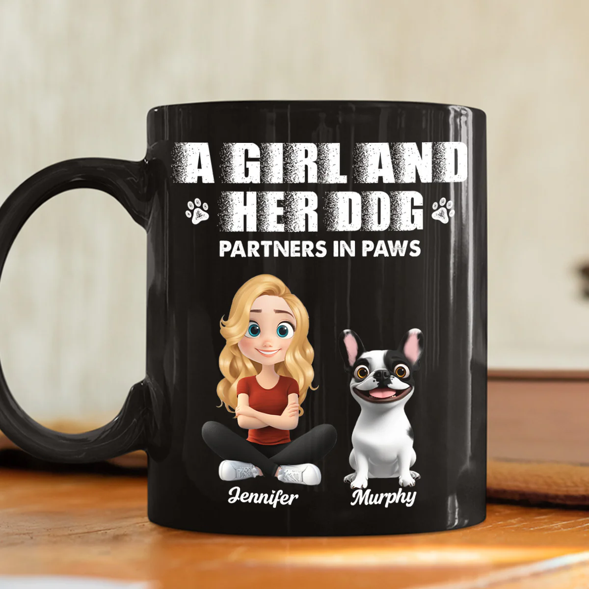 Best Partner To Me - Personalized Custom Coffee Mug