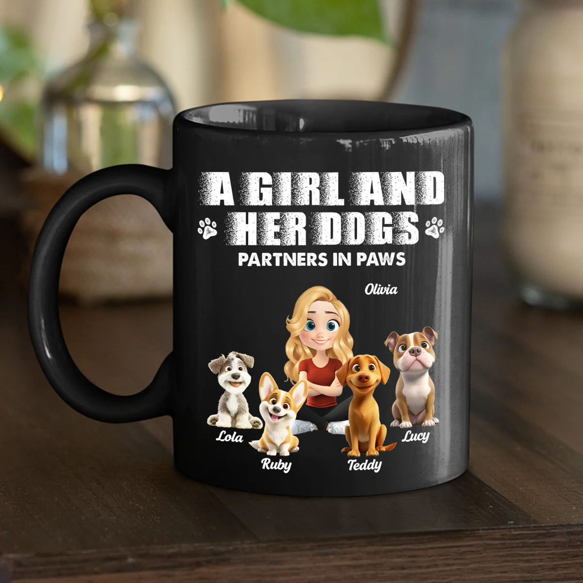 Best Partner To Me - Personalized Custom Coffee Mug - Image 2