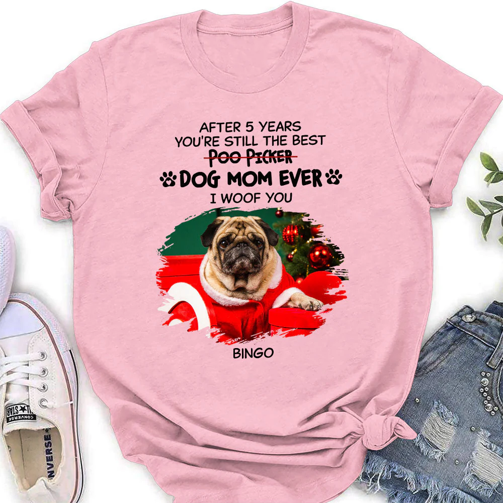 Best Poo Picker - Personalized Custom Women's T-shirt - Image 5