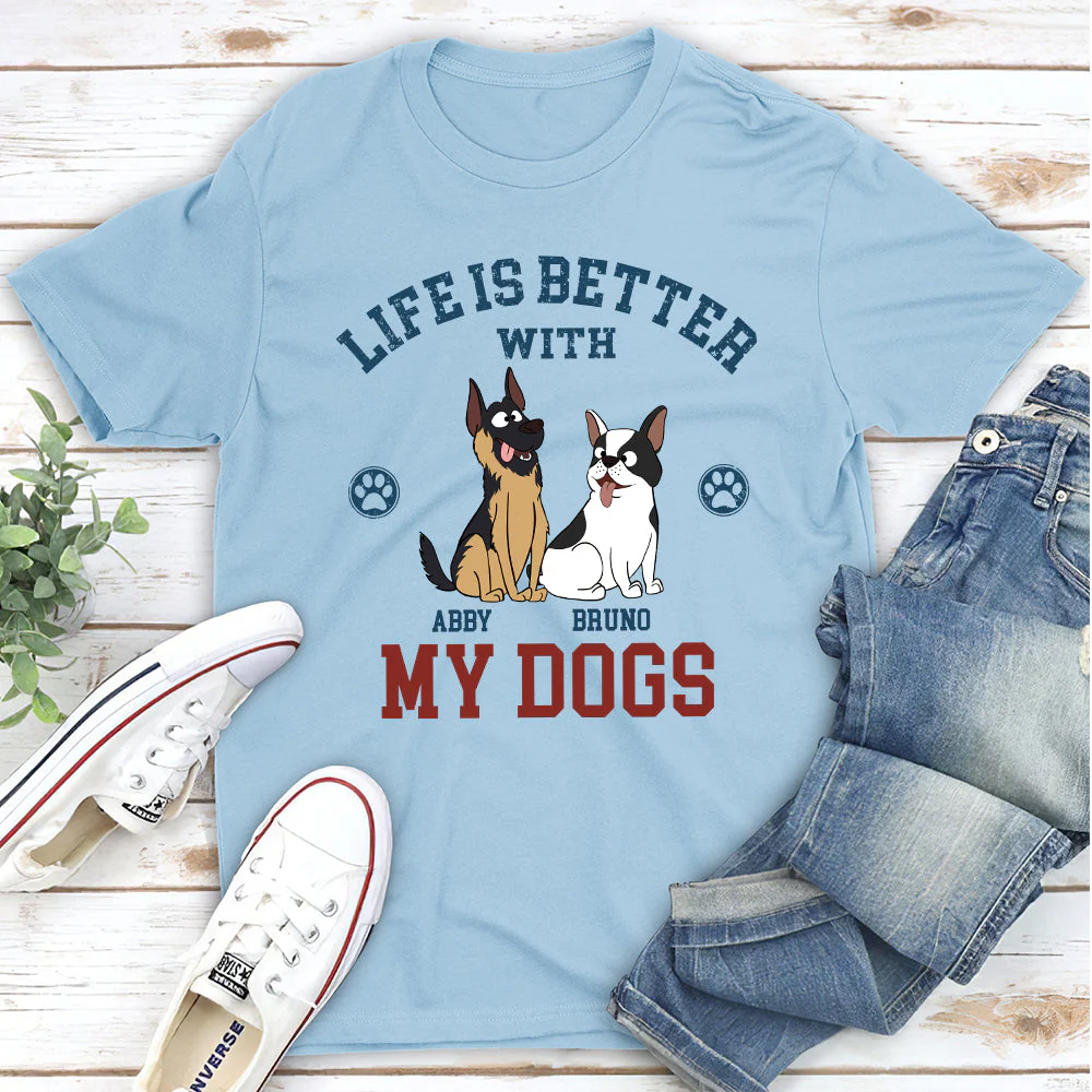Better Life Retro - Personalized Custom Unisex T-shirt - Image 3
