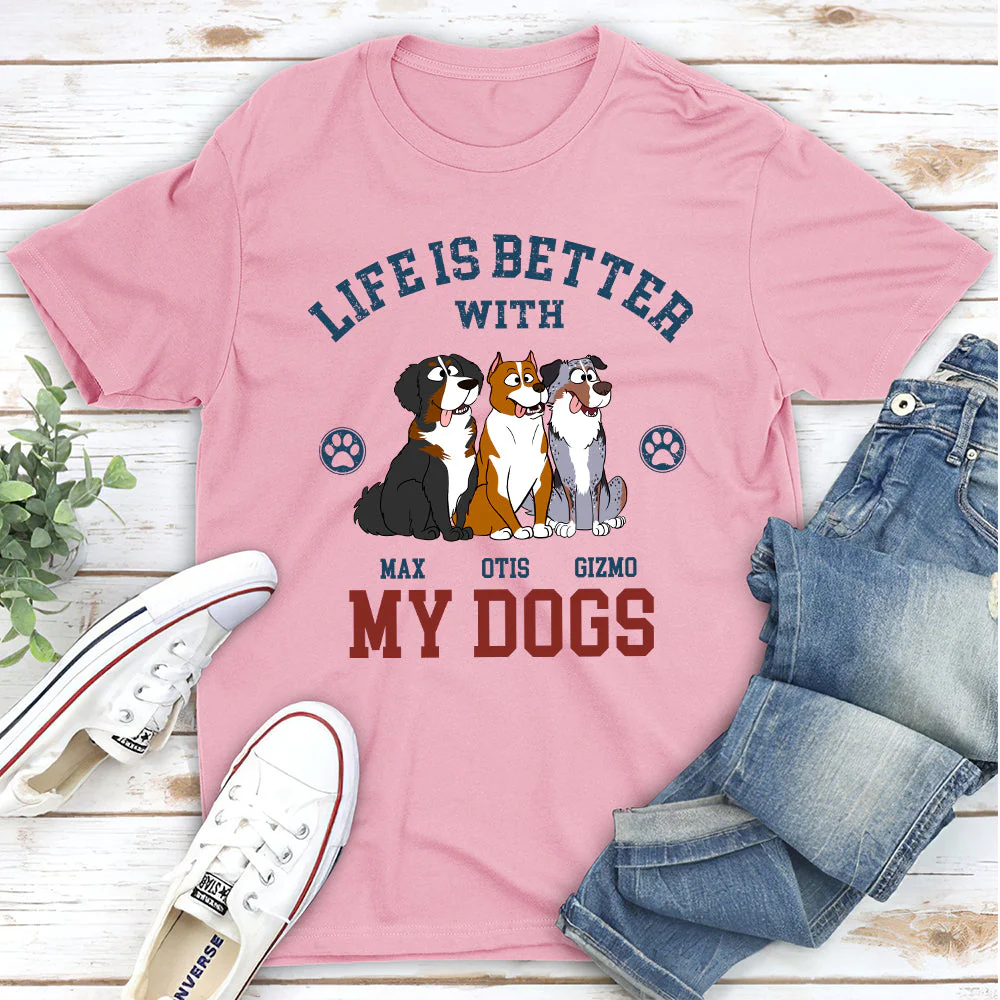 Better Life Retro - Personalized Custom Unisex T-shirt - Image 4
