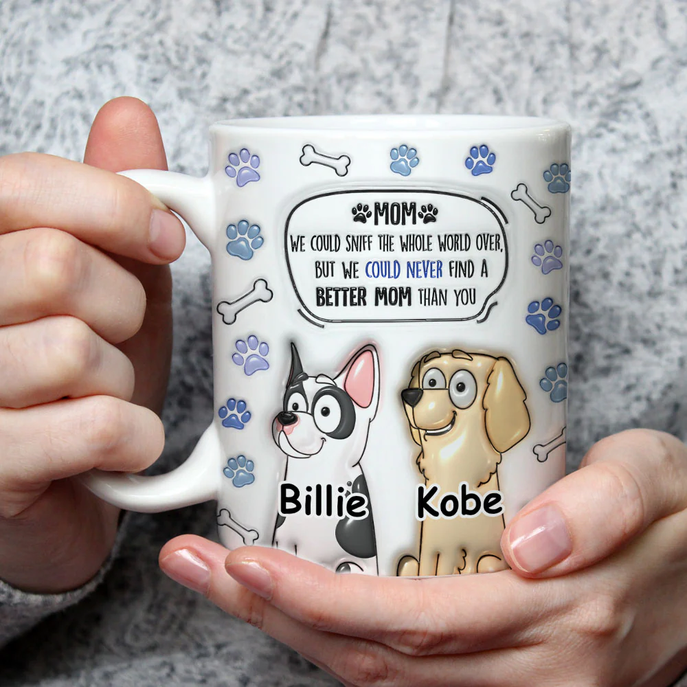 Better Mom Dad Than you - Personalized Custom 3D Inflated Effect Mug - Image 2