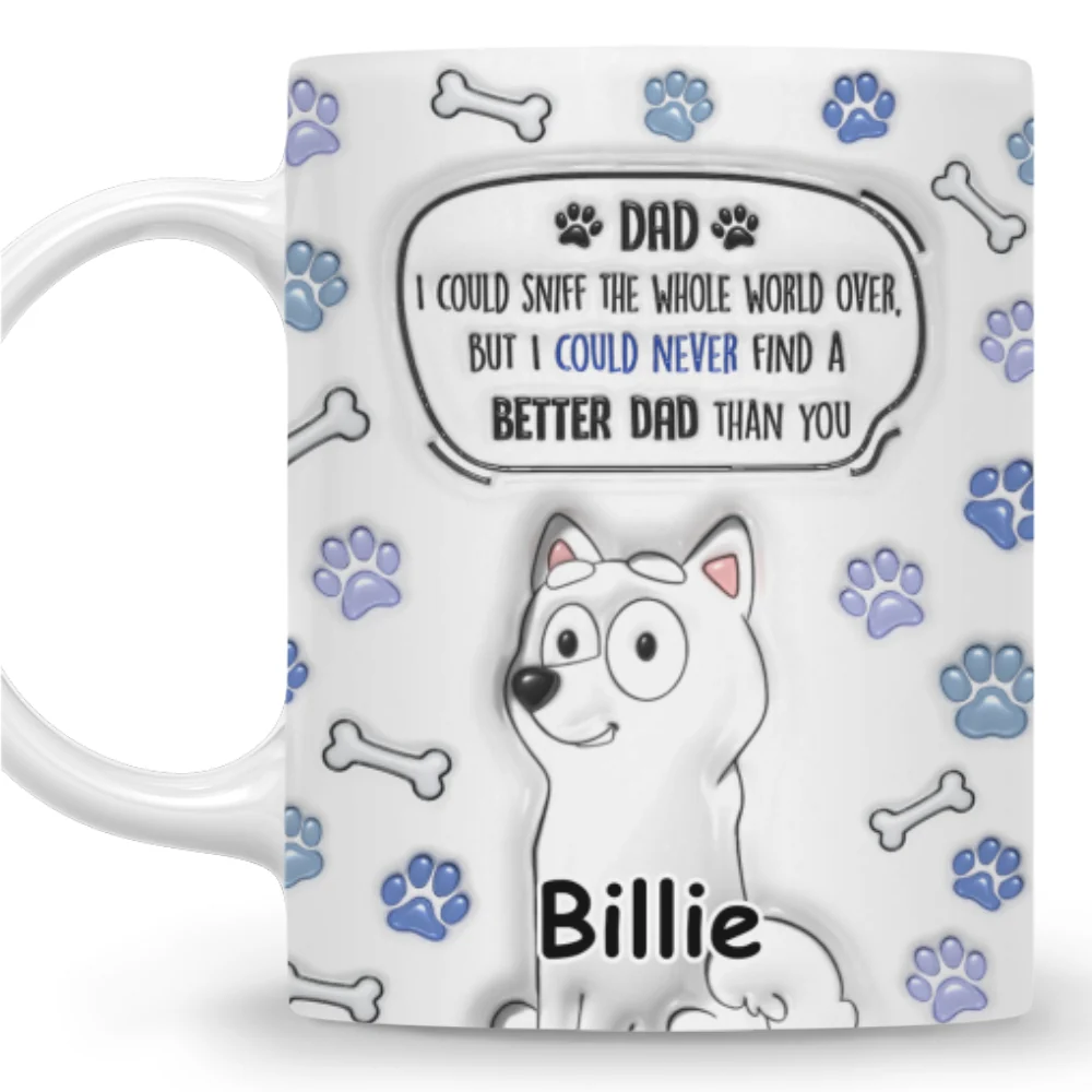 Better Mom Dad Than you - Personalized Custom 3D Inflated Effect Mug - Image 4