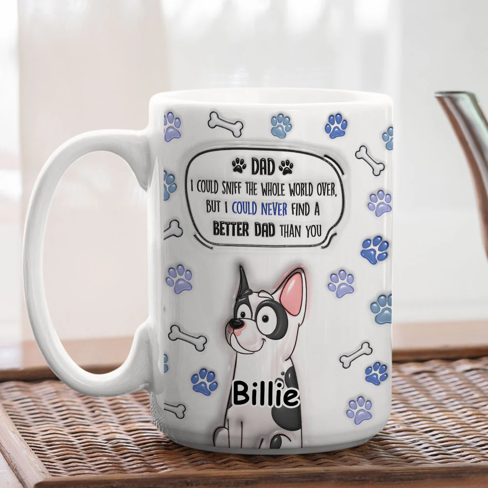 Better Mom Dad Than you - Personalized Custom 3D Inflated Effect Mug - Image 5