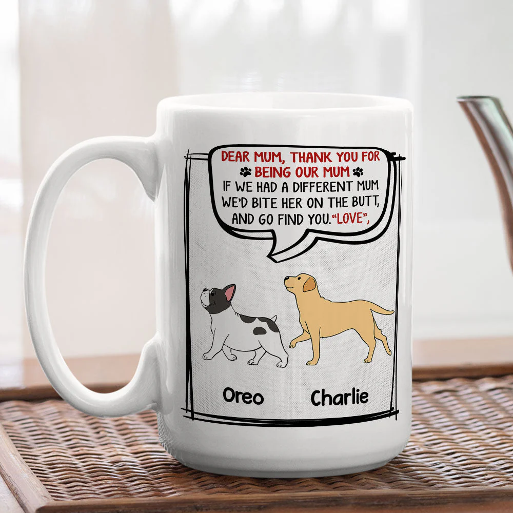 Bite OnThe Butt - Personalized Custom Coffee Mug - Image 2