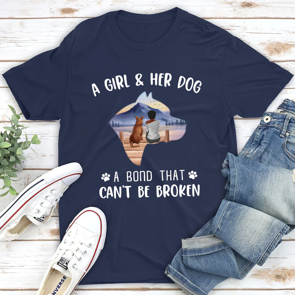 Bond Can‘t Be Broken - Personalized Custom Unisex T-shirt - Image 5
