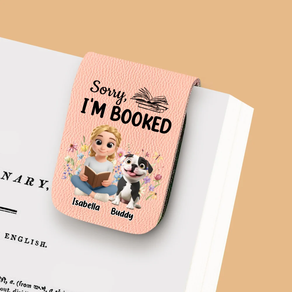 Booked Already - Personalized Custom Leather Bookmark - Image 10