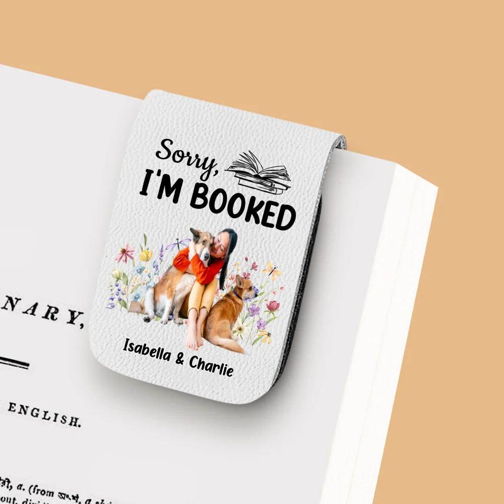 Booked Already Photo - Personalized Custom Leather Bookmark - Image 11