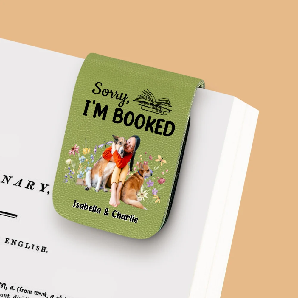 Booked Already Photo - Personalized Custom Leather Bookmark - Image 9