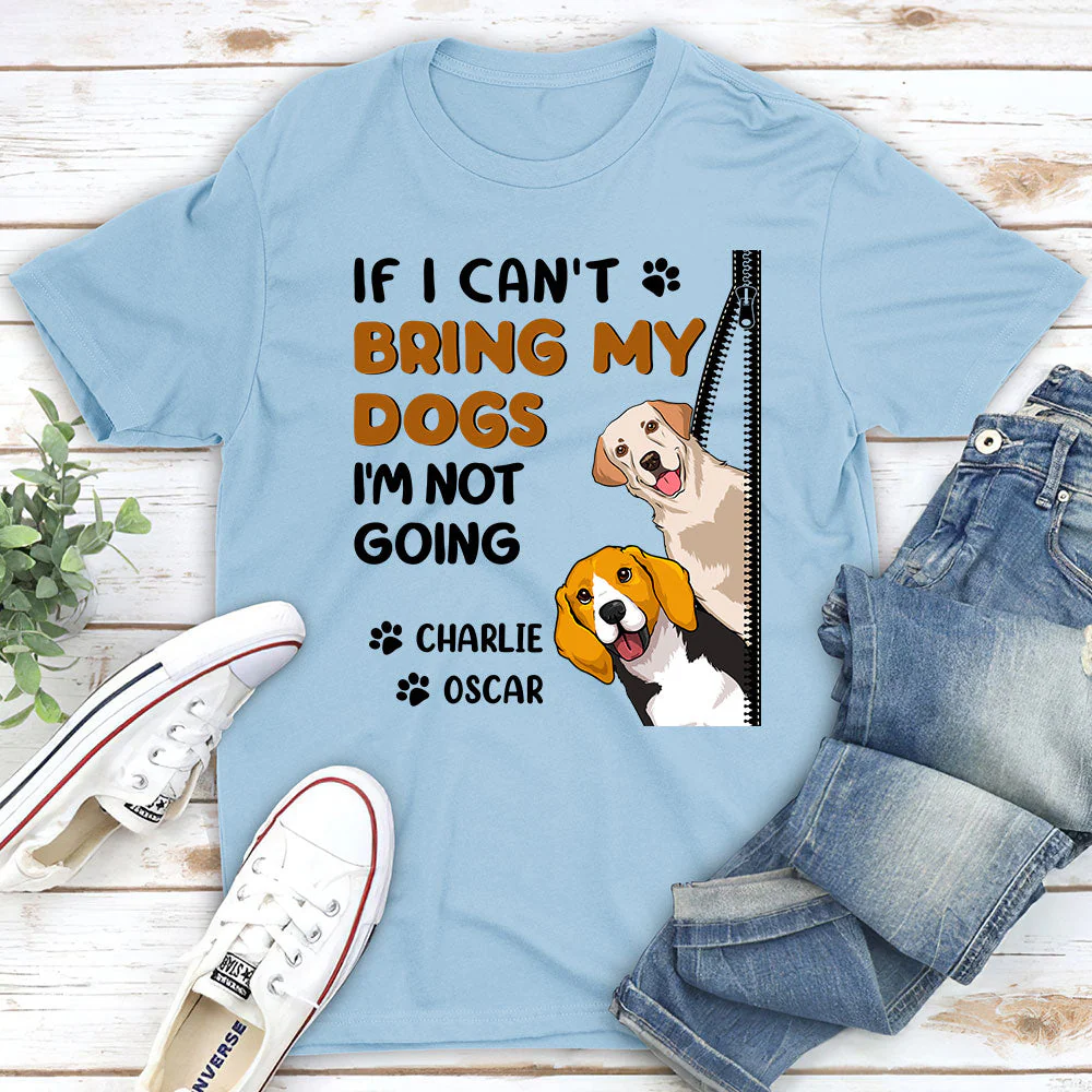 Bring Dog - Personalized Custom Unisex T-shirt - Image 3