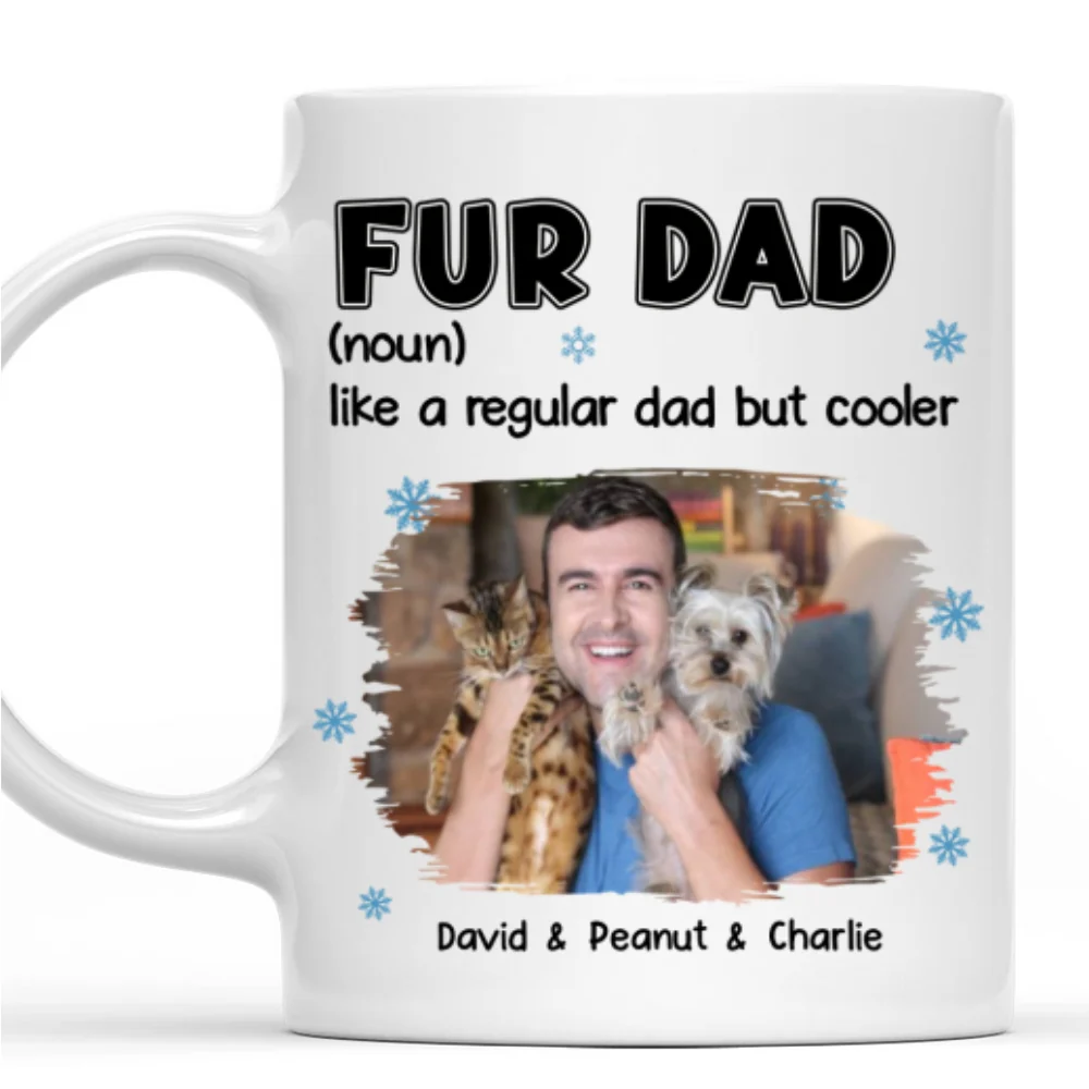 But Cooler Pet Version Photo - Personalized Custom Coffee Mug - Image 4