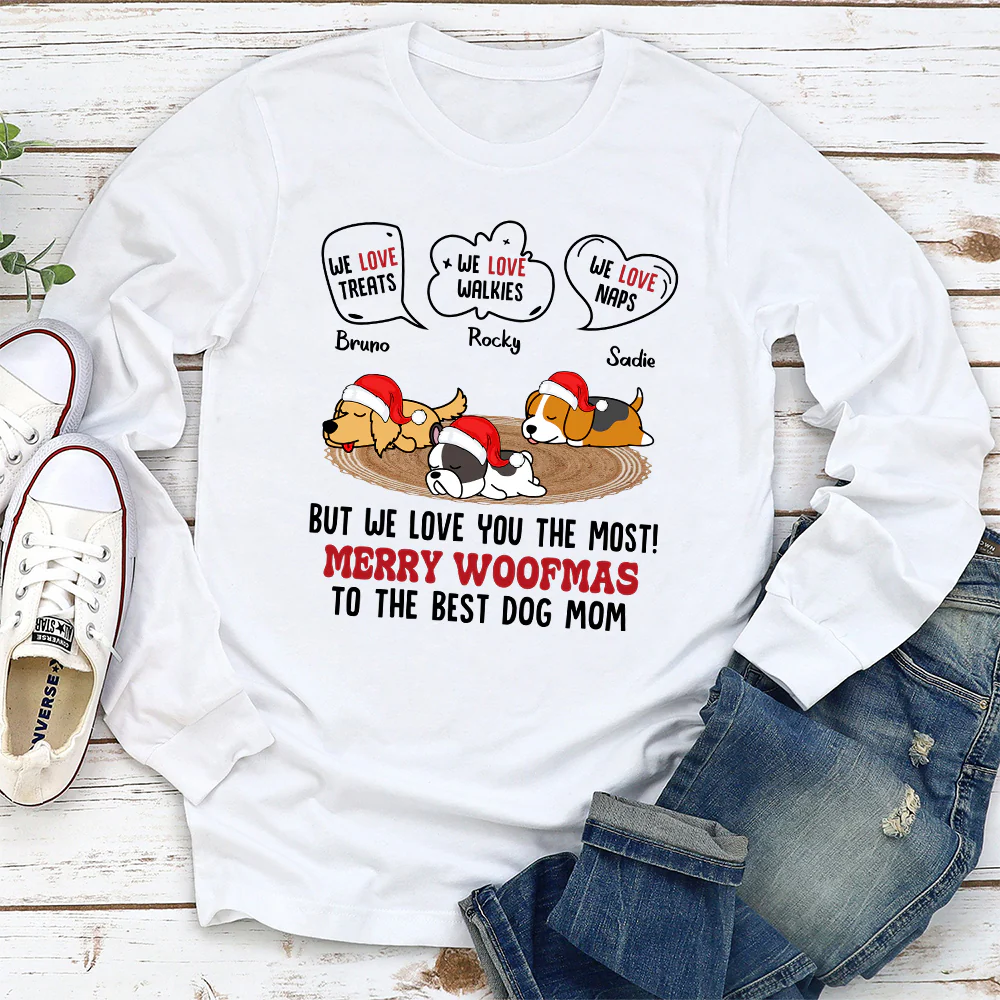 But I Love You The Most - Personalized Custom Long Sleeve T-shirt - Image 3