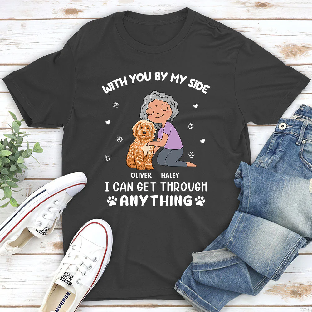 By My Side - Personalized Custom Unisex T-shirt - Image 4