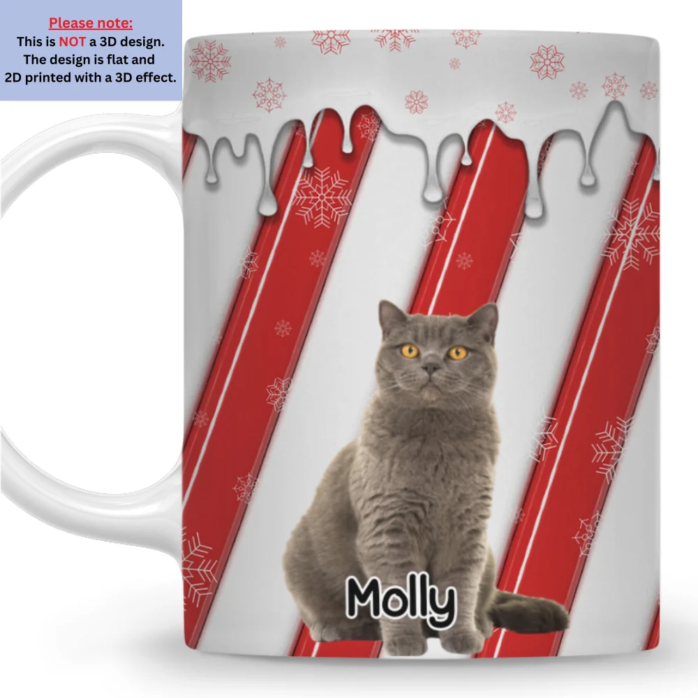 Candy Cartoon Photo - Personalized Custom 3D Inflated Effect Coffee Mug - Image 9