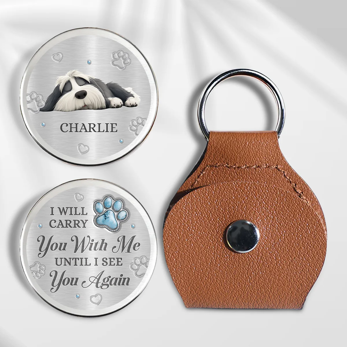 Carry You With Me - Personalized Custom 3D Effect Pocket Hug