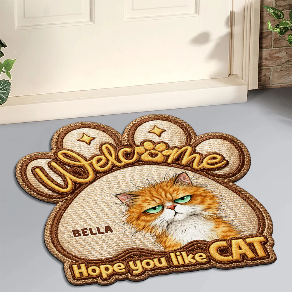 Cat Approval Required - Personalized Custom Doormat - Image 2