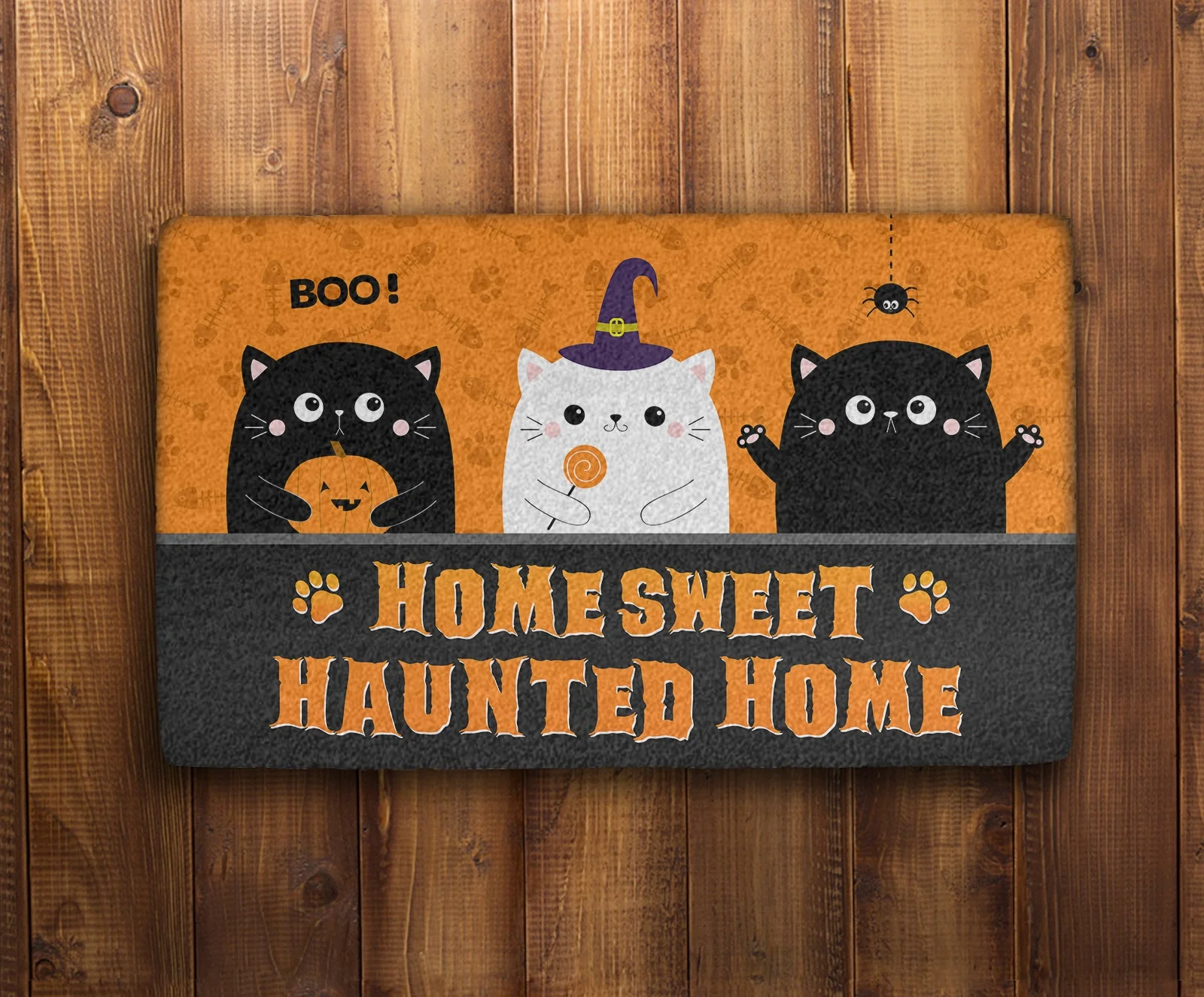Cat Halloween - Doormat - Image 6