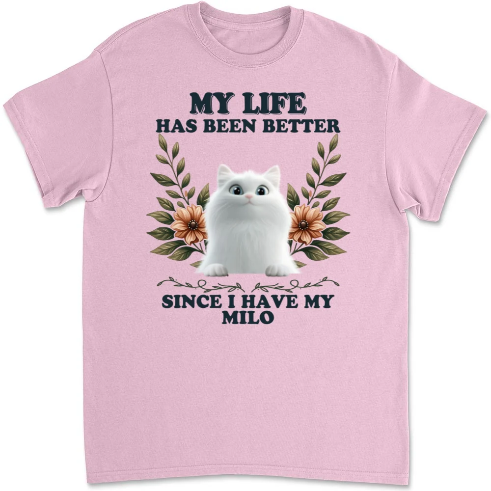 Cat Mom Club - Personalized Custom Unisex T-Shirt - Image 8
