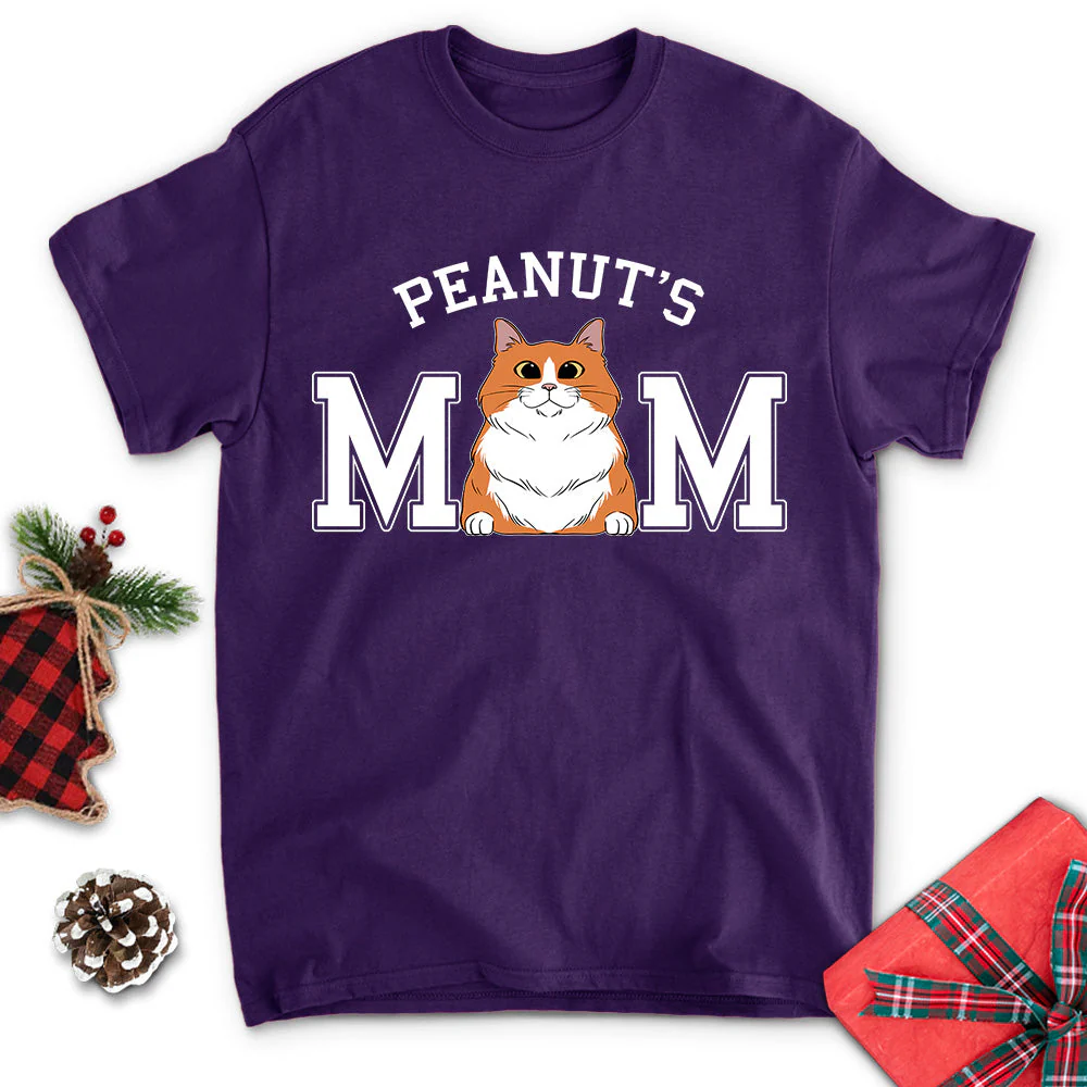 Cat Mom/Dad Basic - Personalized Custom Unisex T-shirt - Image 6