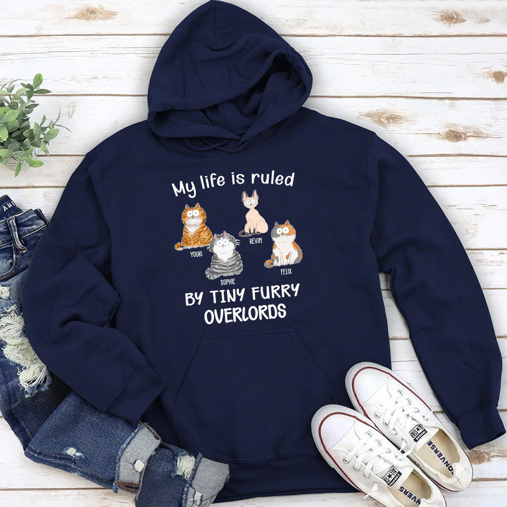Cat Ruled My Life - Personalized Custom Hoodie - Image 3