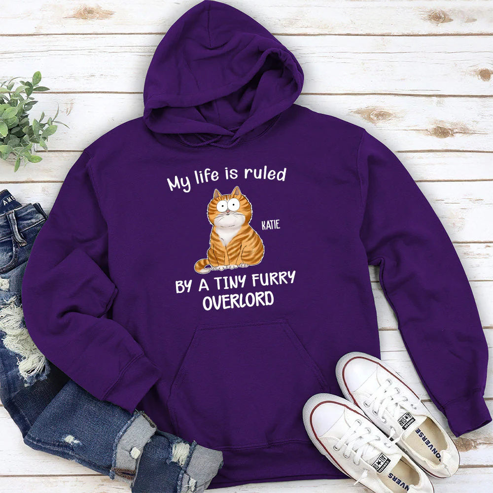Cat Ruled My Life - Personalized Custom Hoodie - Image 4