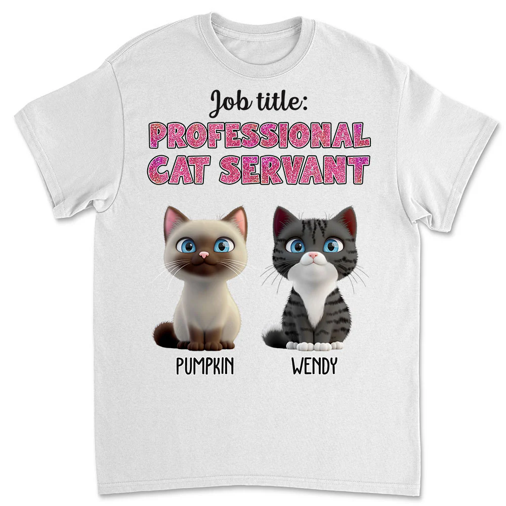 Cat Servant New Style - Personalized Custom Unisex T-shirt