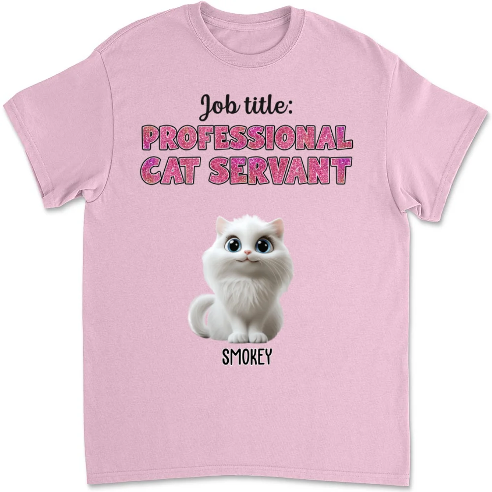 Cat Servant New Style - Personalized Custom Unisex T-shirt - Image 8