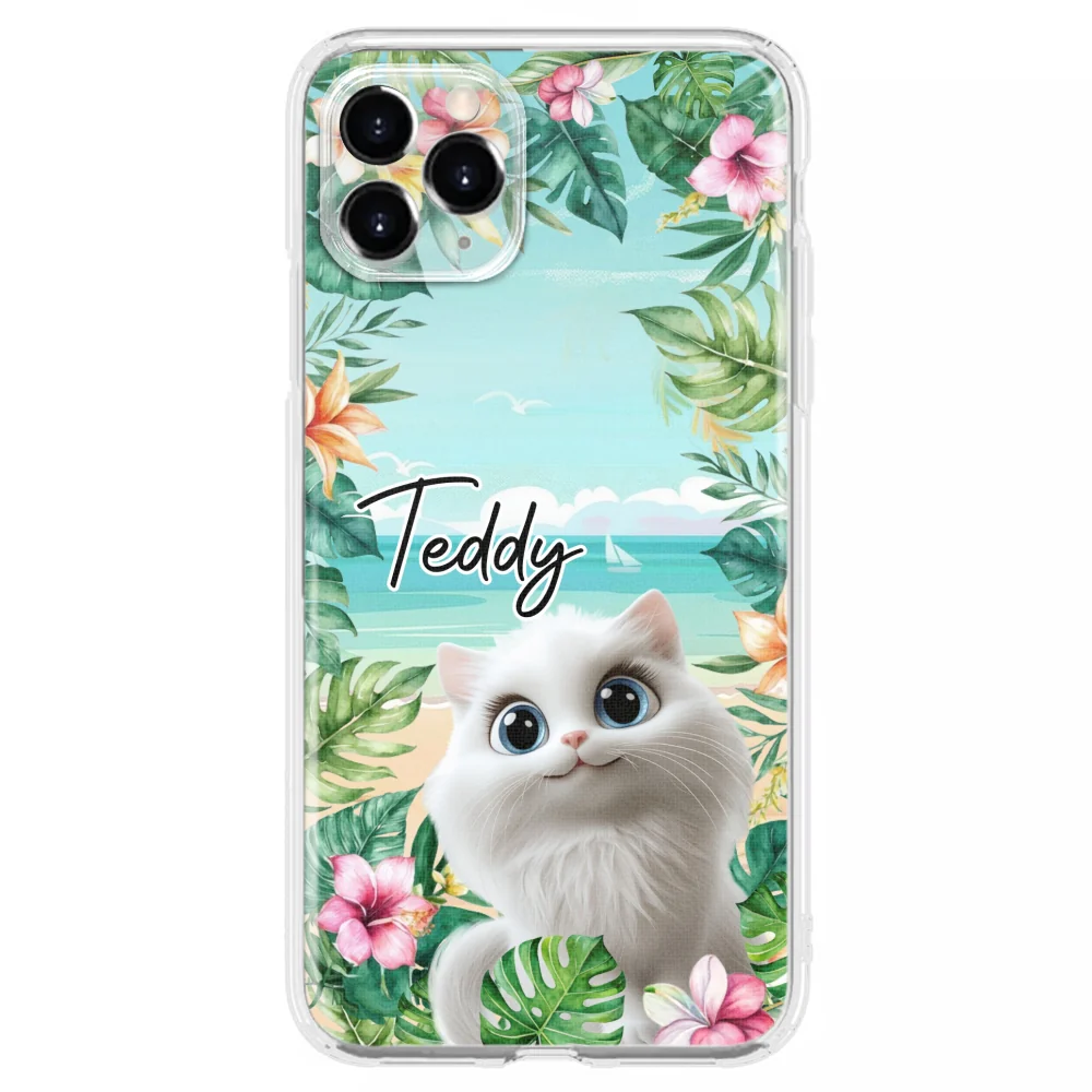 Cat Summer - Personalized Custom Phone Case - Image 10