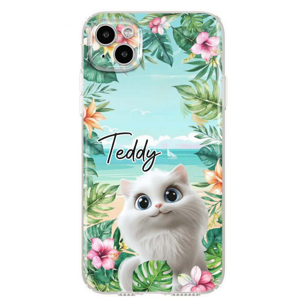 Cat Summer - Personalized Custom Phone Case - Image 14