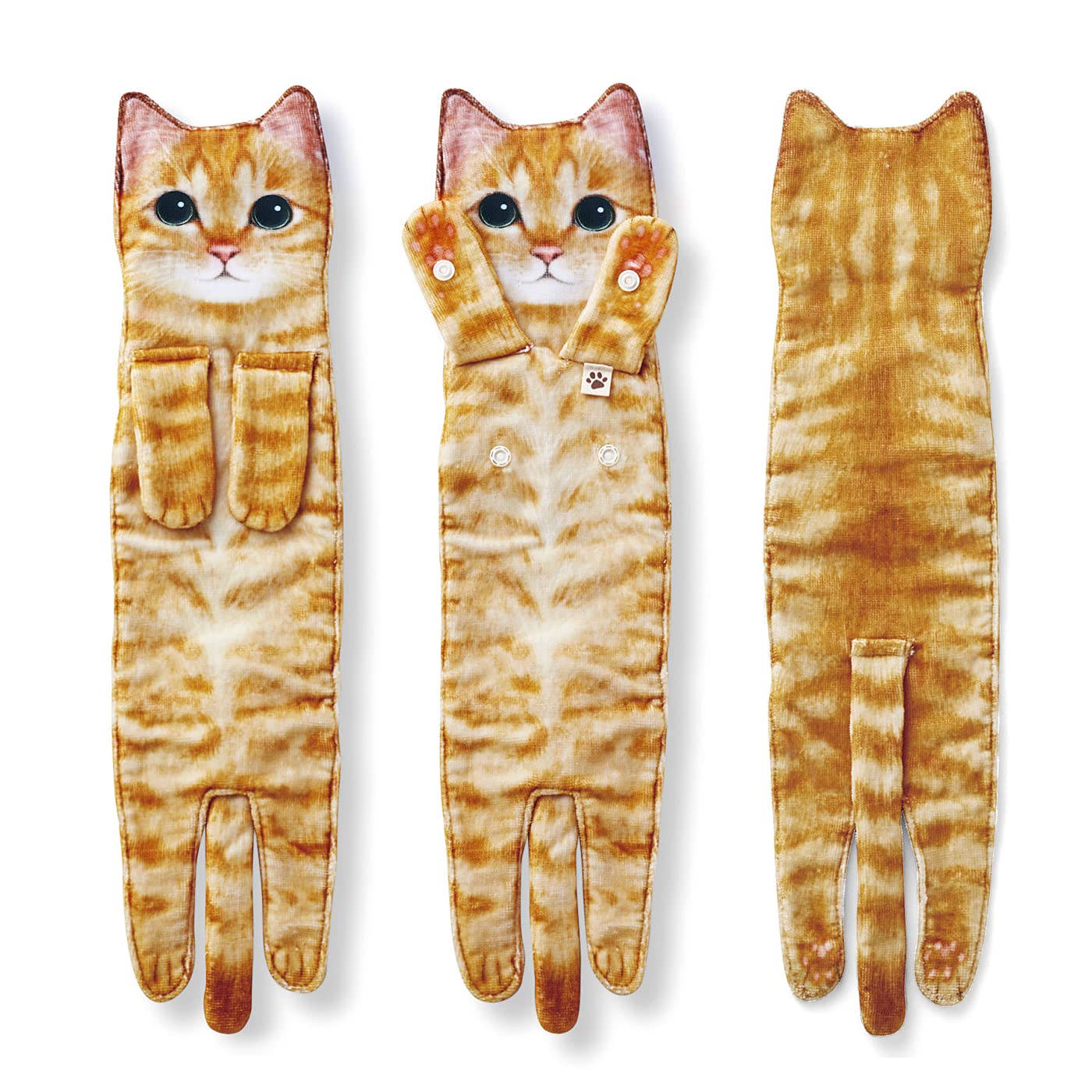 Cat Funny Hand Towel for Bathroom Kitchen - Image 4