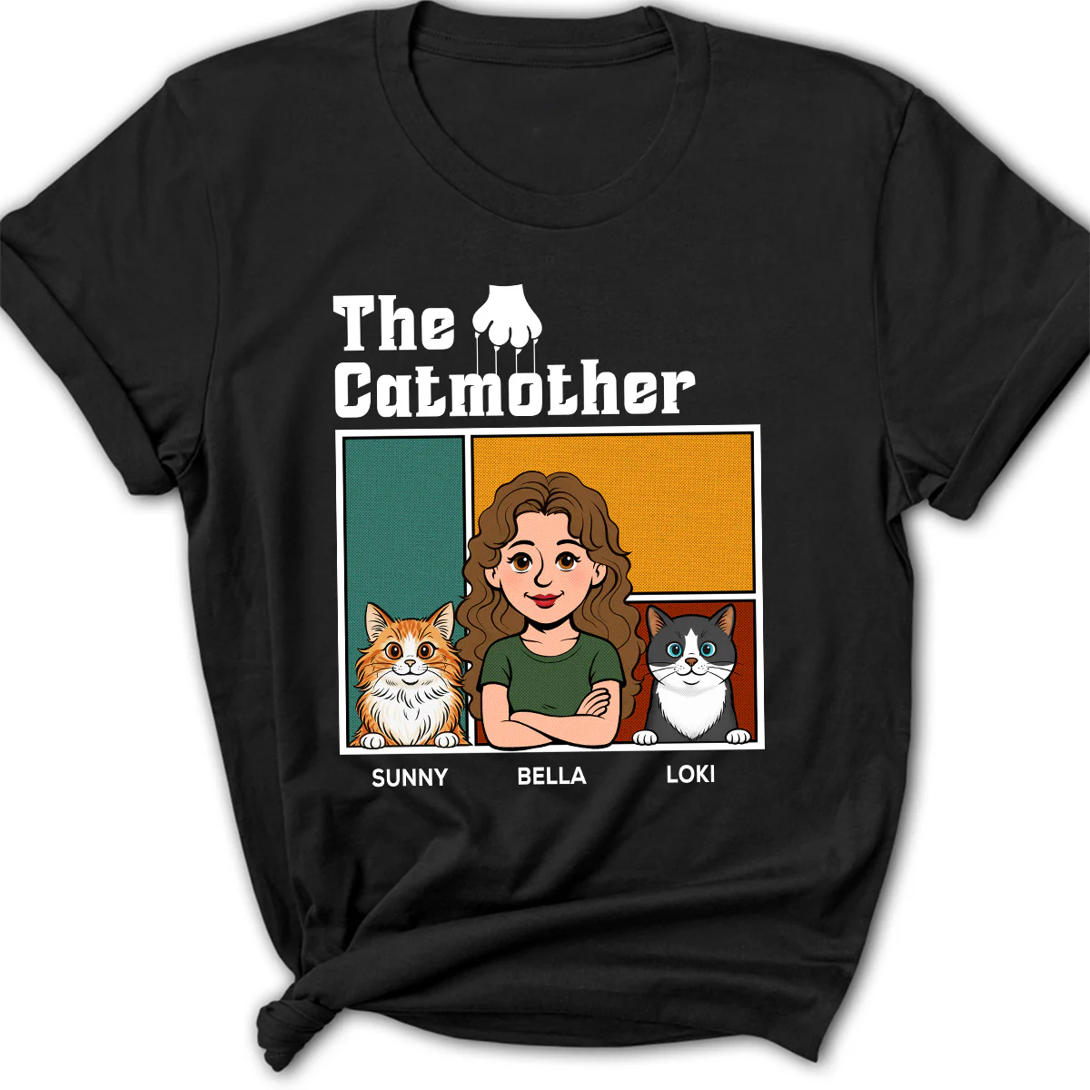 Catparents This Moment - Personalized Custom Women's T-Shirt