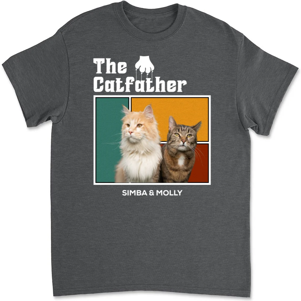 Catparents This Moment Photo - Personalized Custom Unisex T-Shirt - Image 6