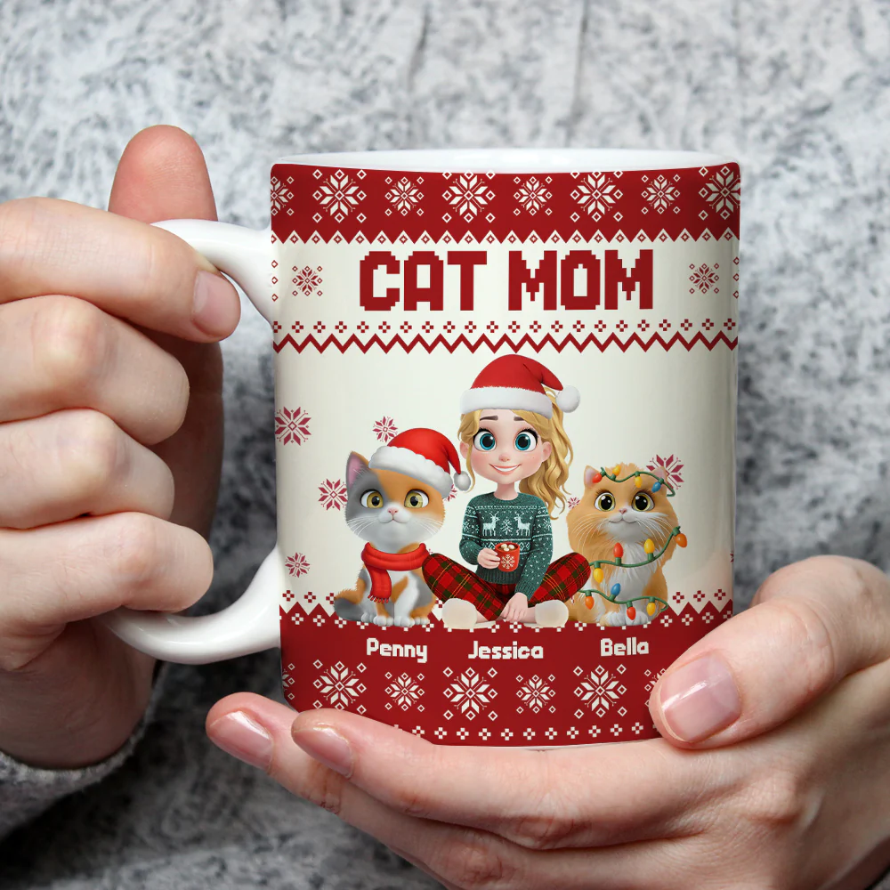 Cats Are Ahead All - Personalized Custom Coffee Mug - Image 3