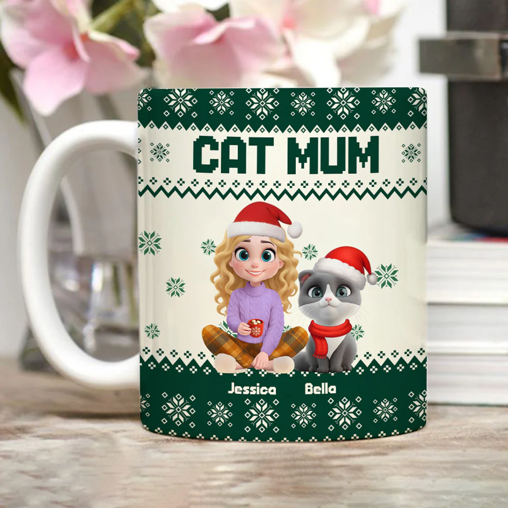 Cats Are Ahead All - Personalized Custom Coffee Mug - Image 5