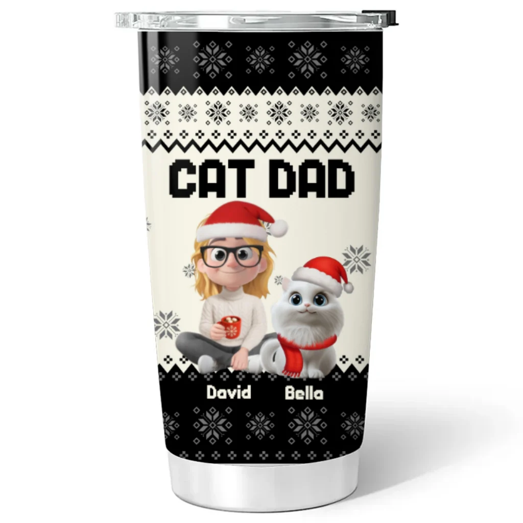 Cats Are Ahead All - Personalized Custom Tumbler - Image 7