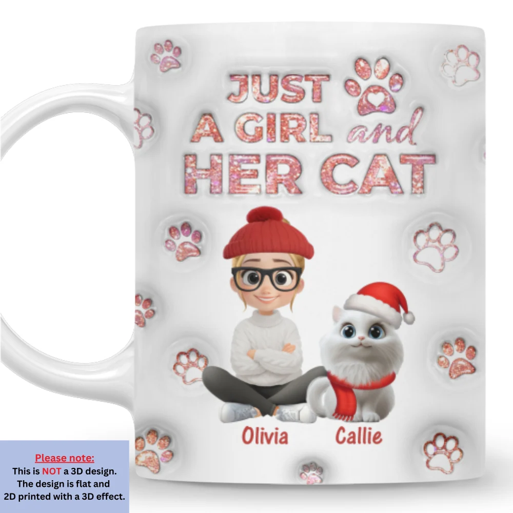 Cats Are The Miracle Xmas - Personalized Custom 3D Inflated Effect Mug - Image 7