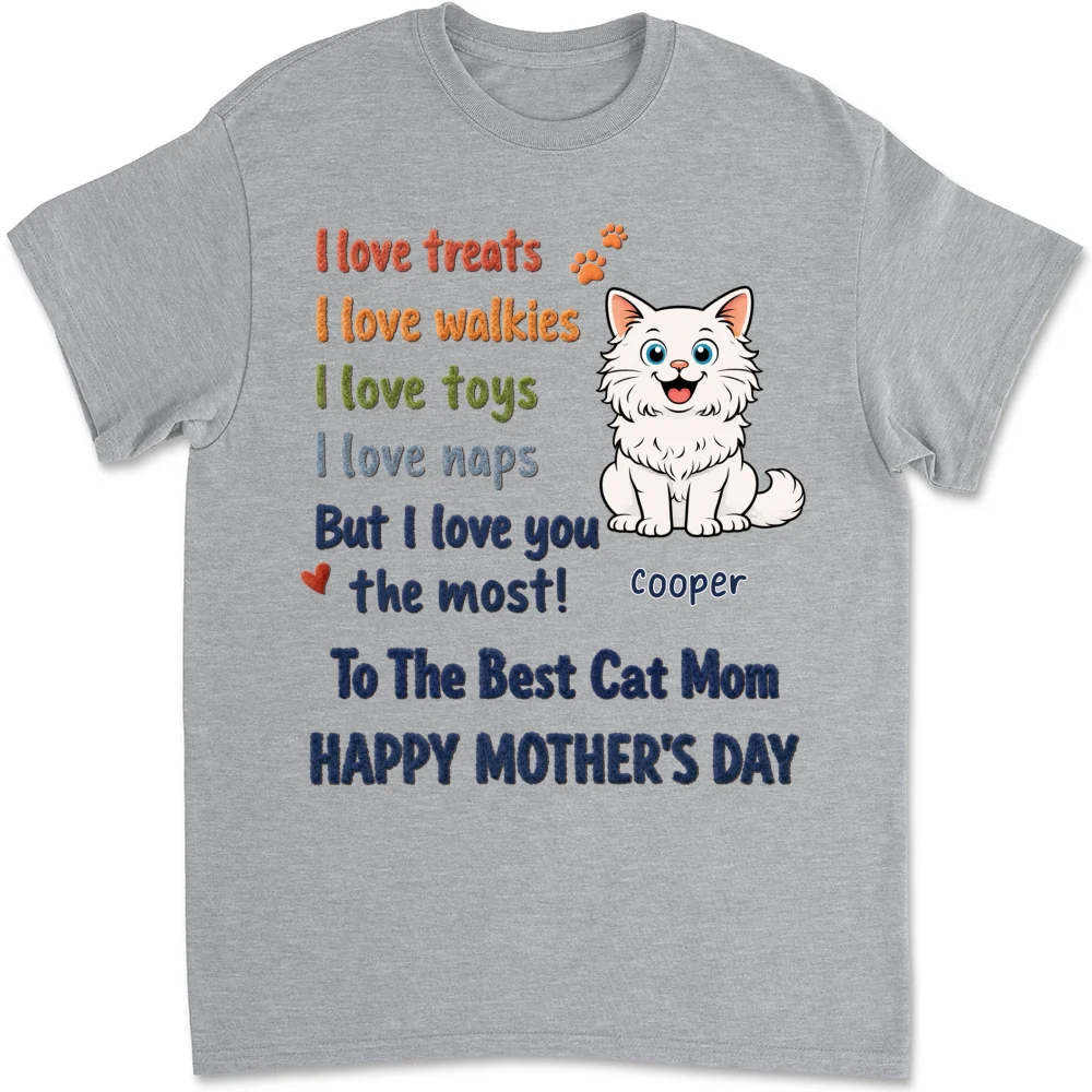 Cats Better Than Treats - Personalized Custom Shirt