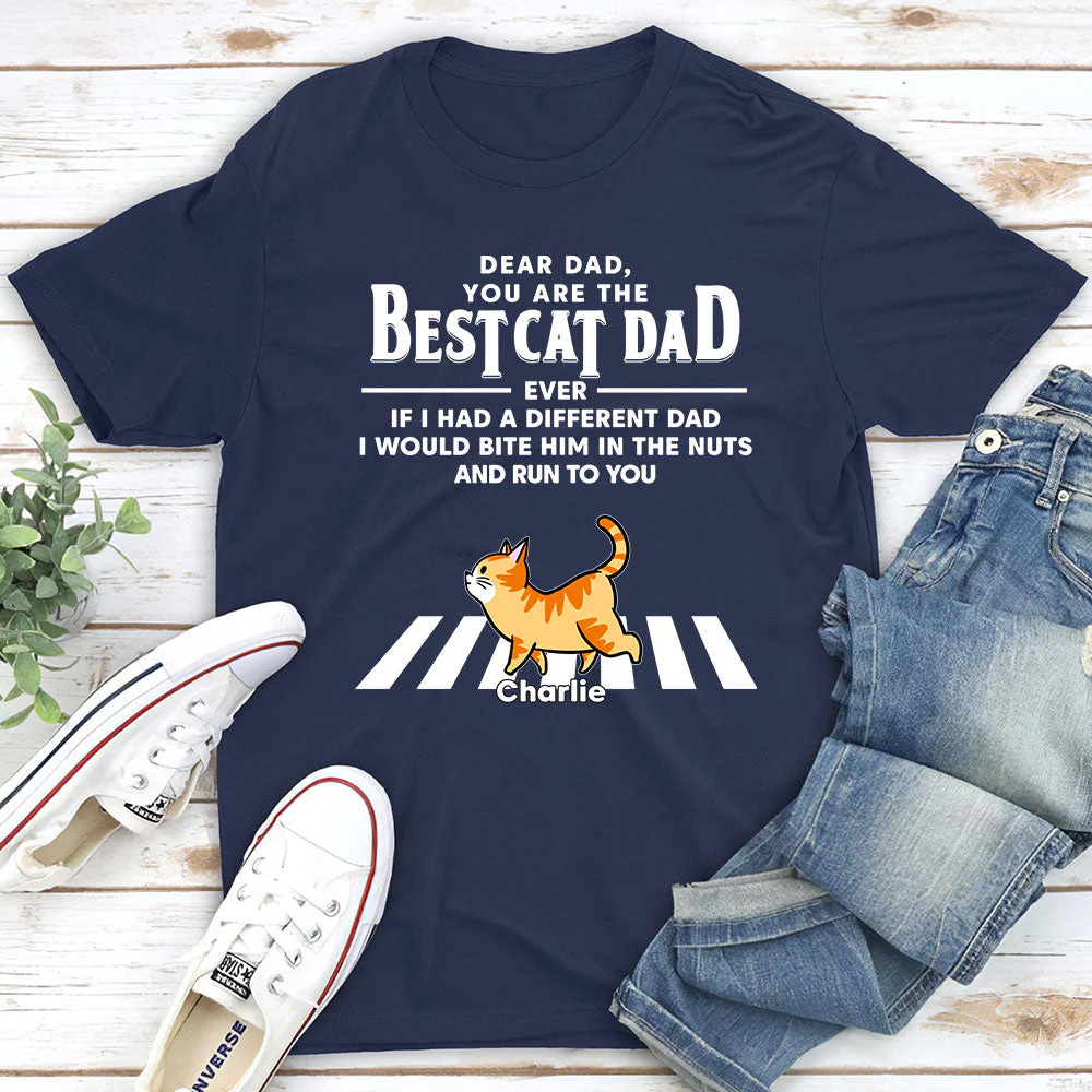 Cats Run To You - Personalized Custom Unisex T-shirt - Image 2