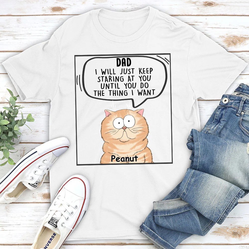Cats Will Just - Personalized Custom Premium T-shirt - Image 2