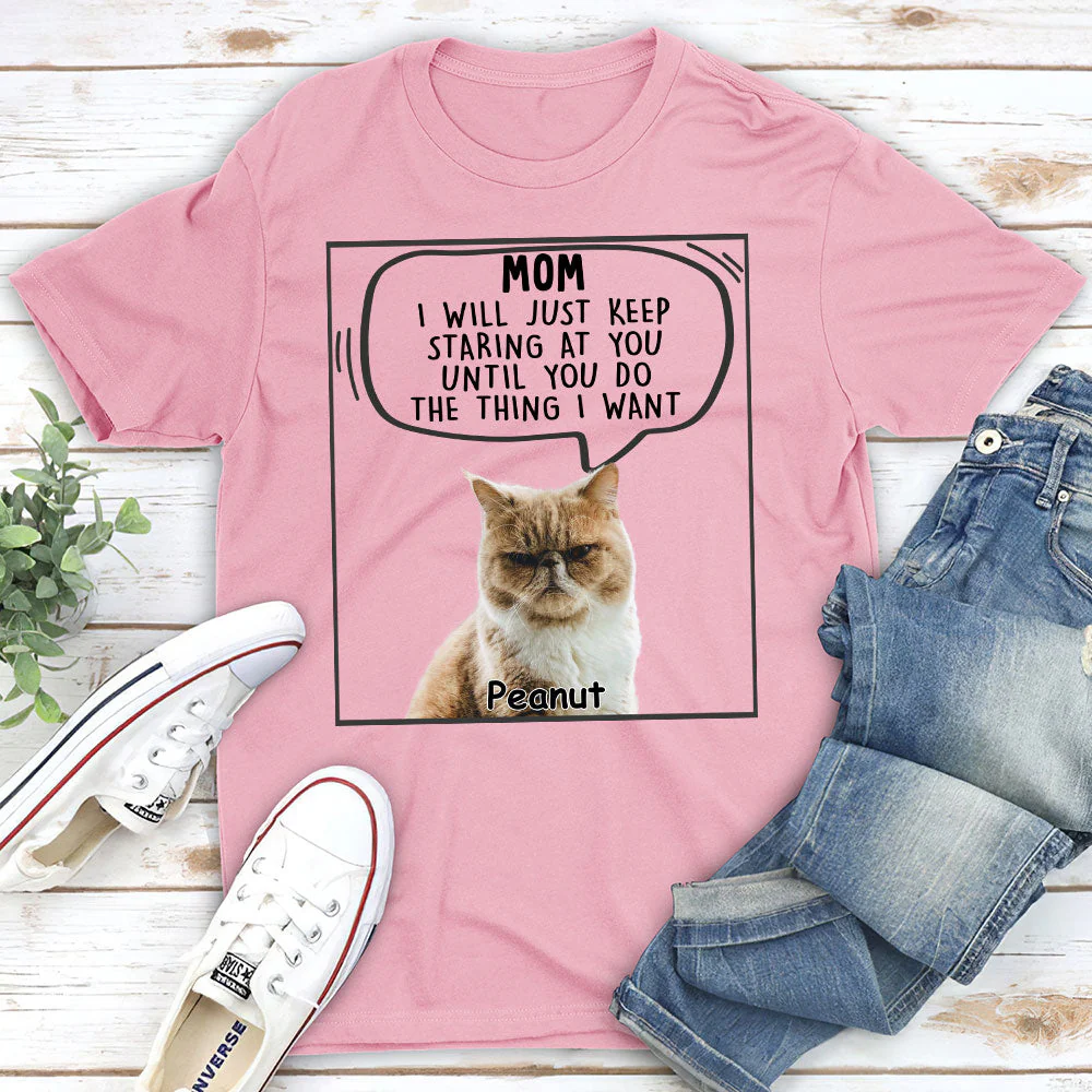 Cats Will Just - Personalized Custom Premium T-shirt - Image 4