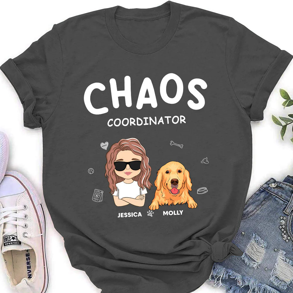 Chaos Coordinator - Personalized Custom Women's T-shirt - Image 5