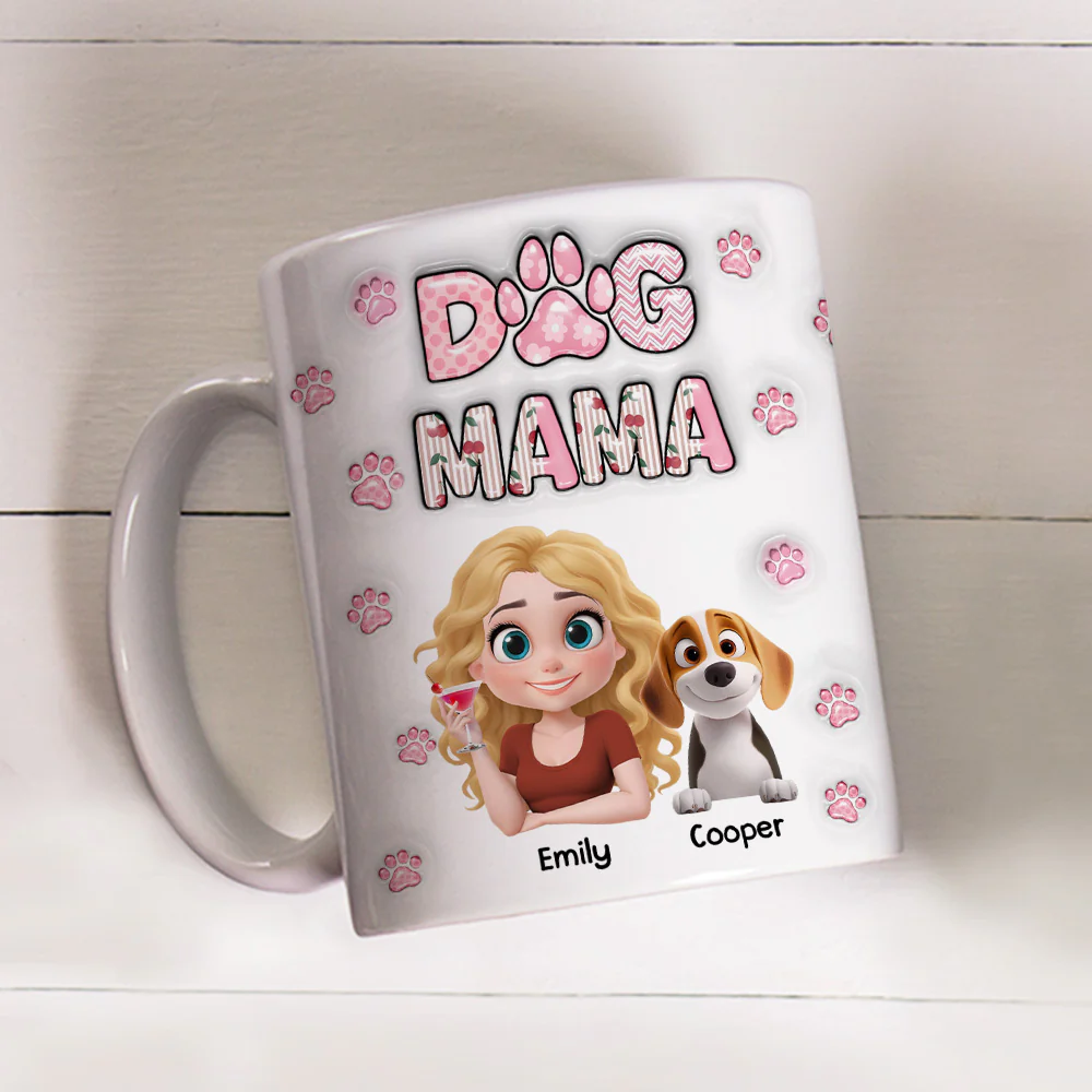 Cherry On Top - Personalized Custom 3D Inflated Effect Mug - Image 2