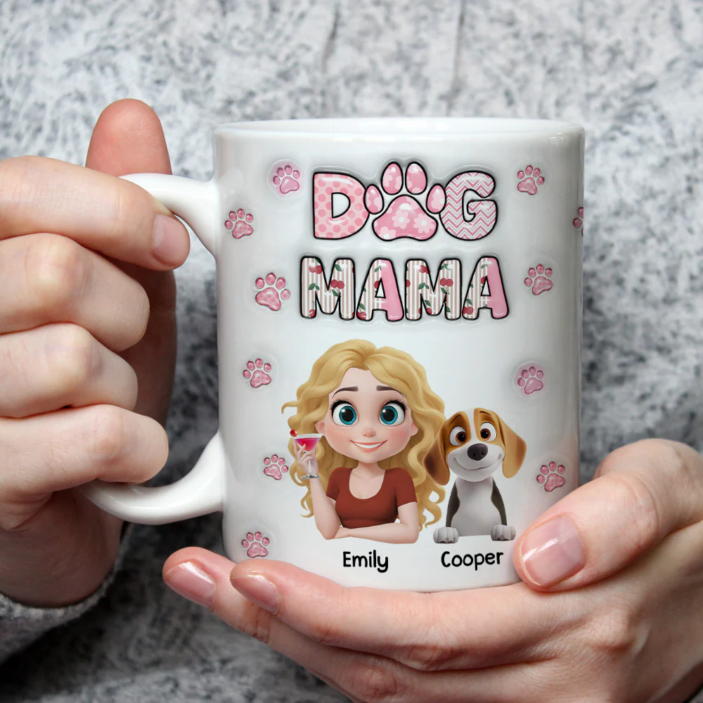 Cherry On Top - Personalized Custom 3D Inflated Effect Mug - Image 5