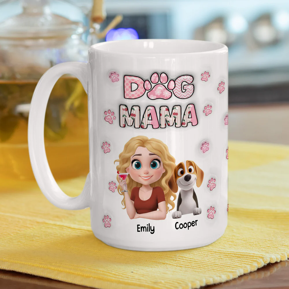 Cherry On Top - Personalized Custom 3D Inflated Effect Mug - Image 6