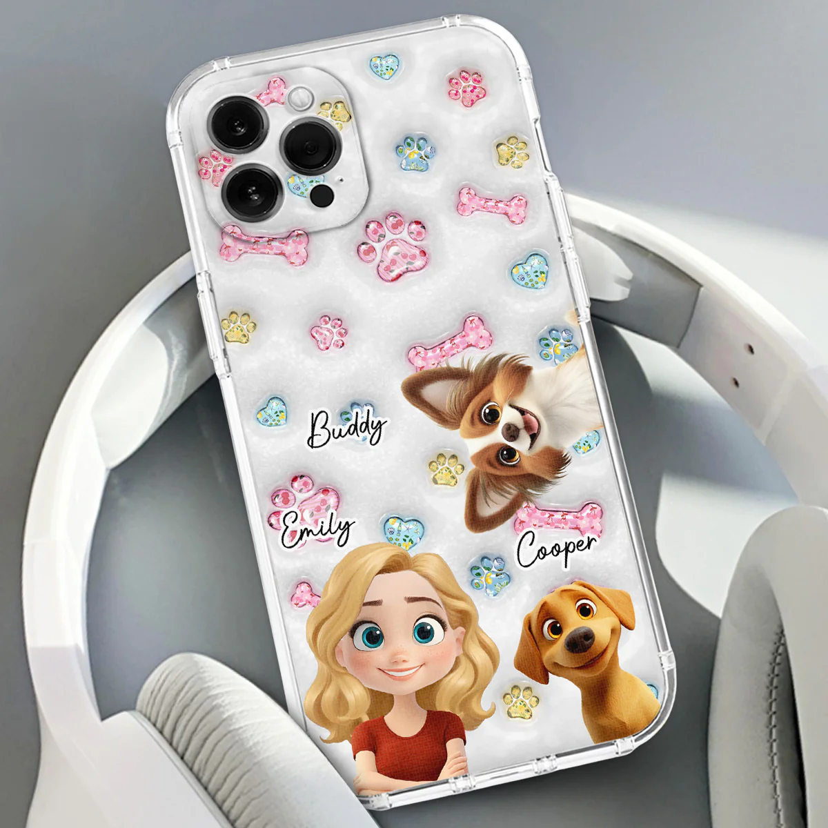 Cherry On Top - Personalized Custom 3D Inflated Effect Phone Case - Image 3