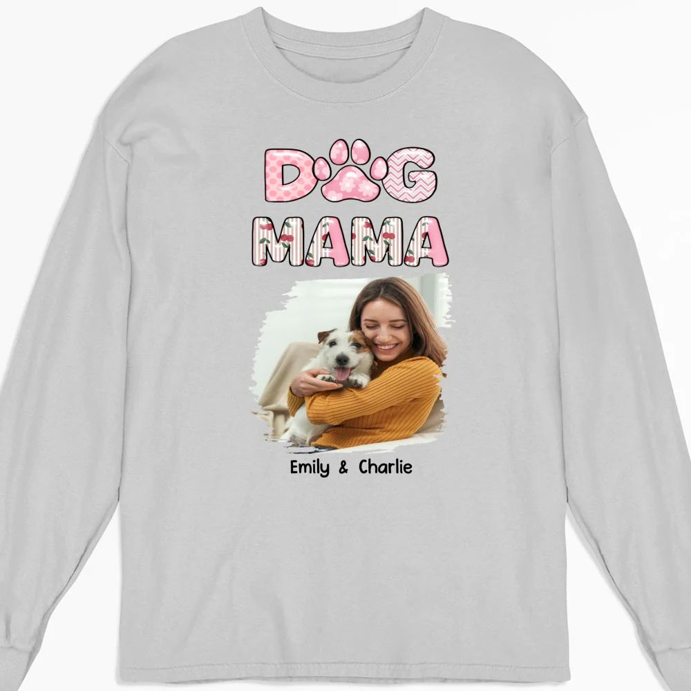 Cherry On Top Photo - Personalized Custom Long Sleeve T-shirt - Image 3