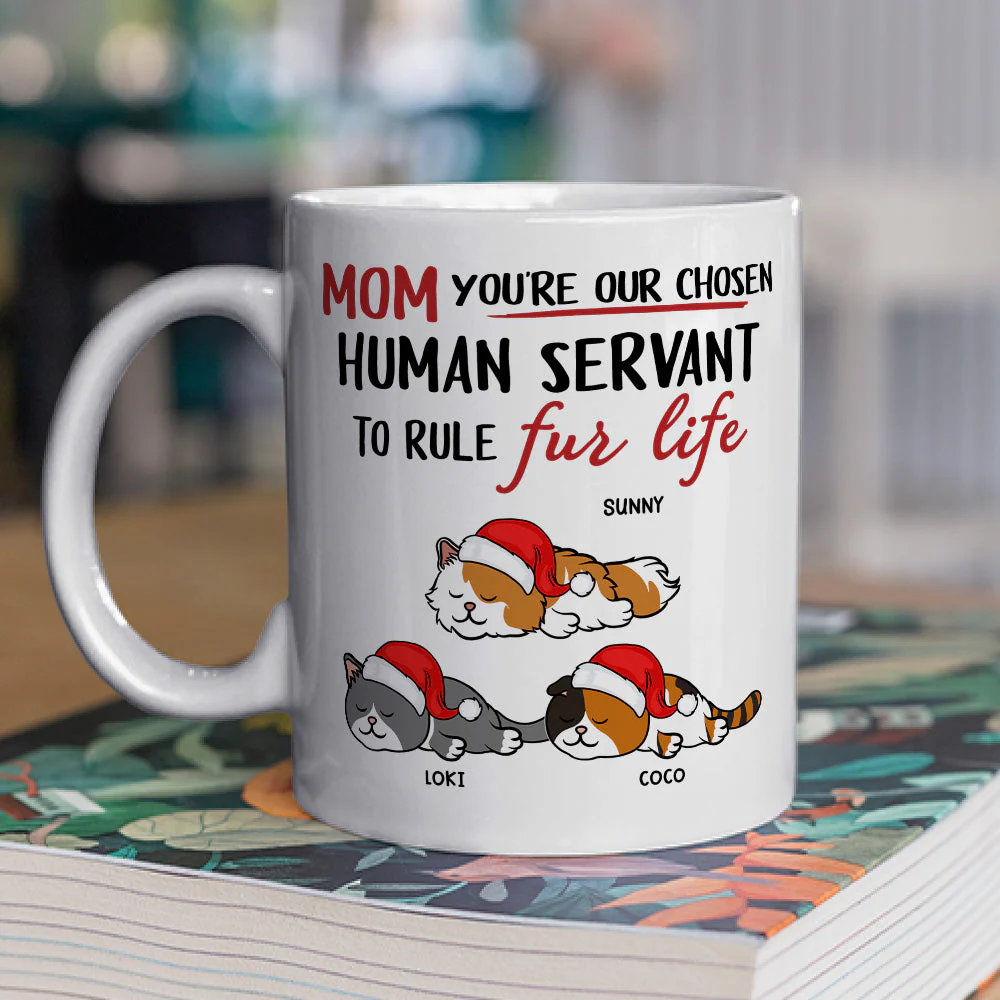 Chosen Human Servant - Personalized Custom Coffee Mug - Image 3